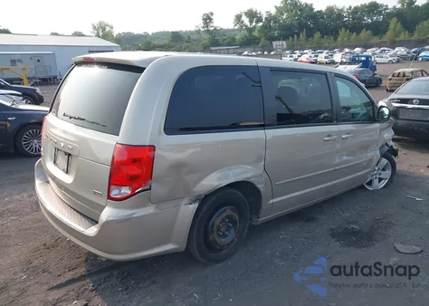 2013 Dodge Grand Caravan Se from USA, damaged, VIN 2C4RDGBG2DR792176